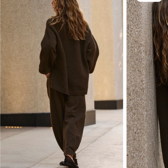 *NWT* free people Hailey turtleneck set size XS Black - Picture 3 of 6